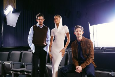 Josh O'Connor, Zendaya and Mike Faist