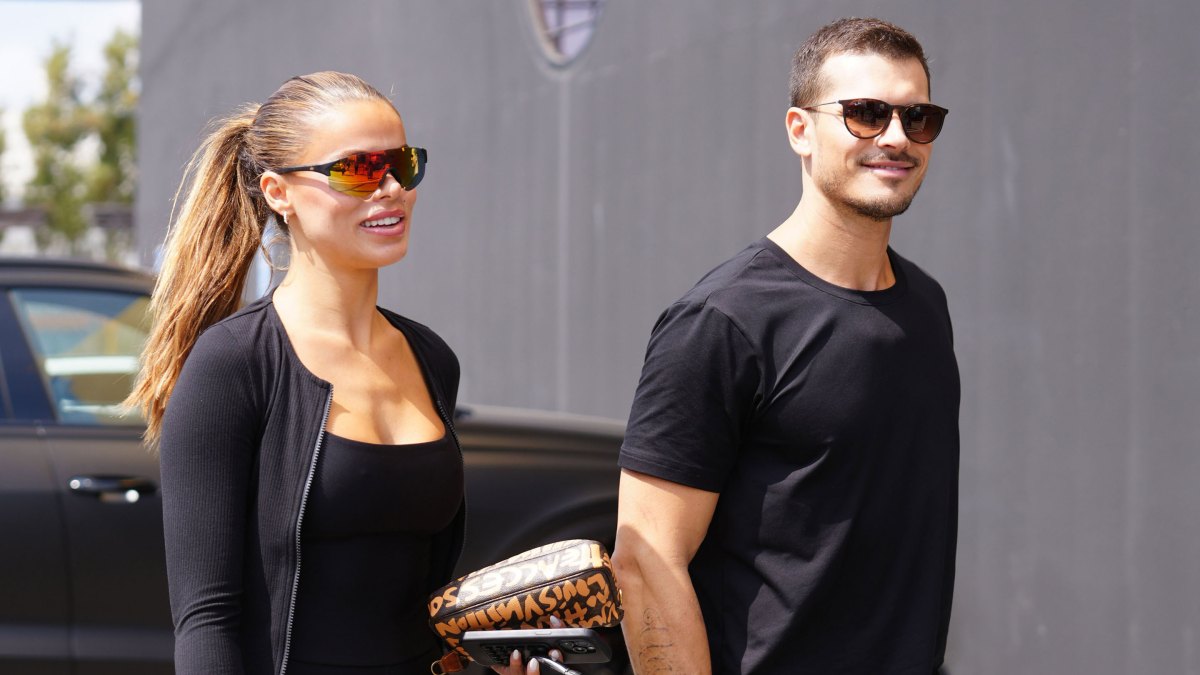 Gleb Savchenko and Brooks Nader Kiss on Night Out Amid Dating Rumors