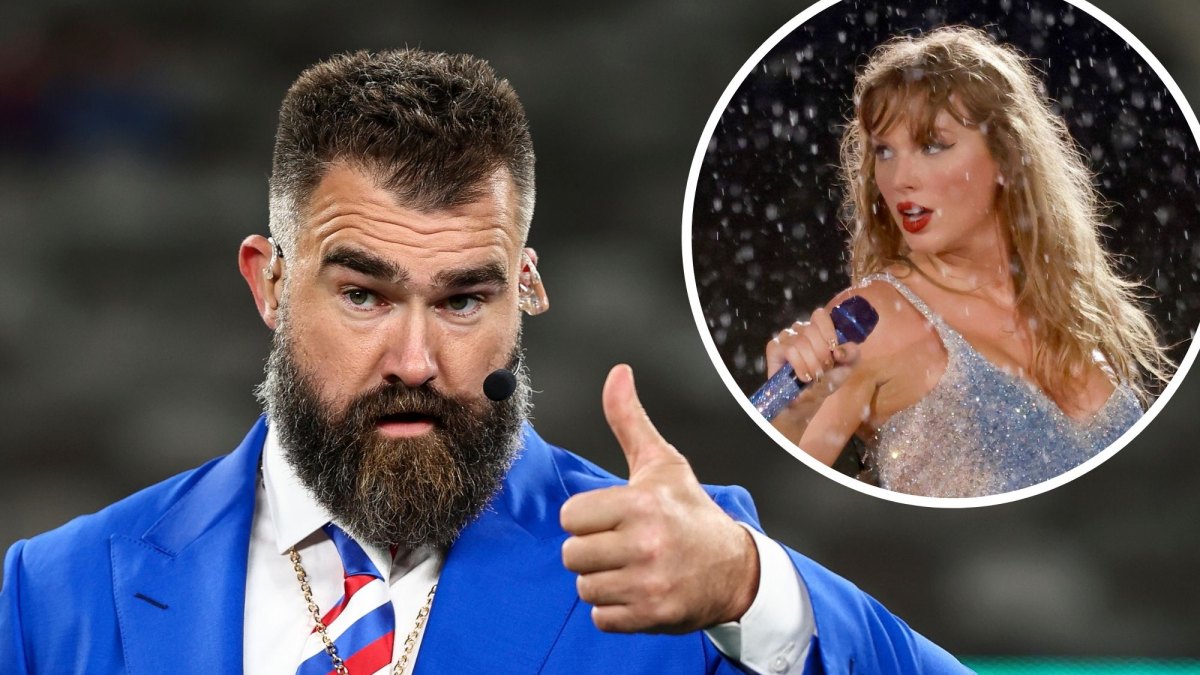 Jason Kelce Denies Taking a Nap at Taylor Swift's Concert