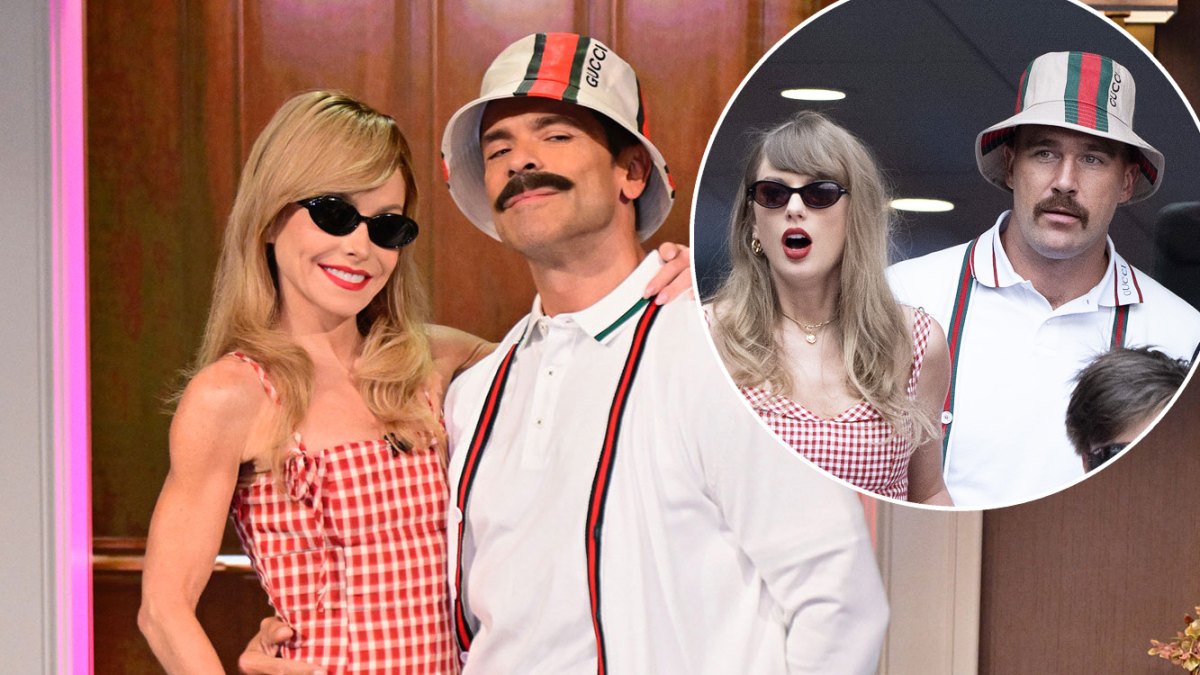 Kelly Ripa and Mark Consuelos Perfectly Channel Taylor Swift and Travis Kelce