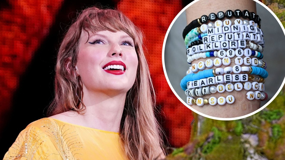 Taylor Swift Gushes About Giant Friendship Bracelet in NOLA