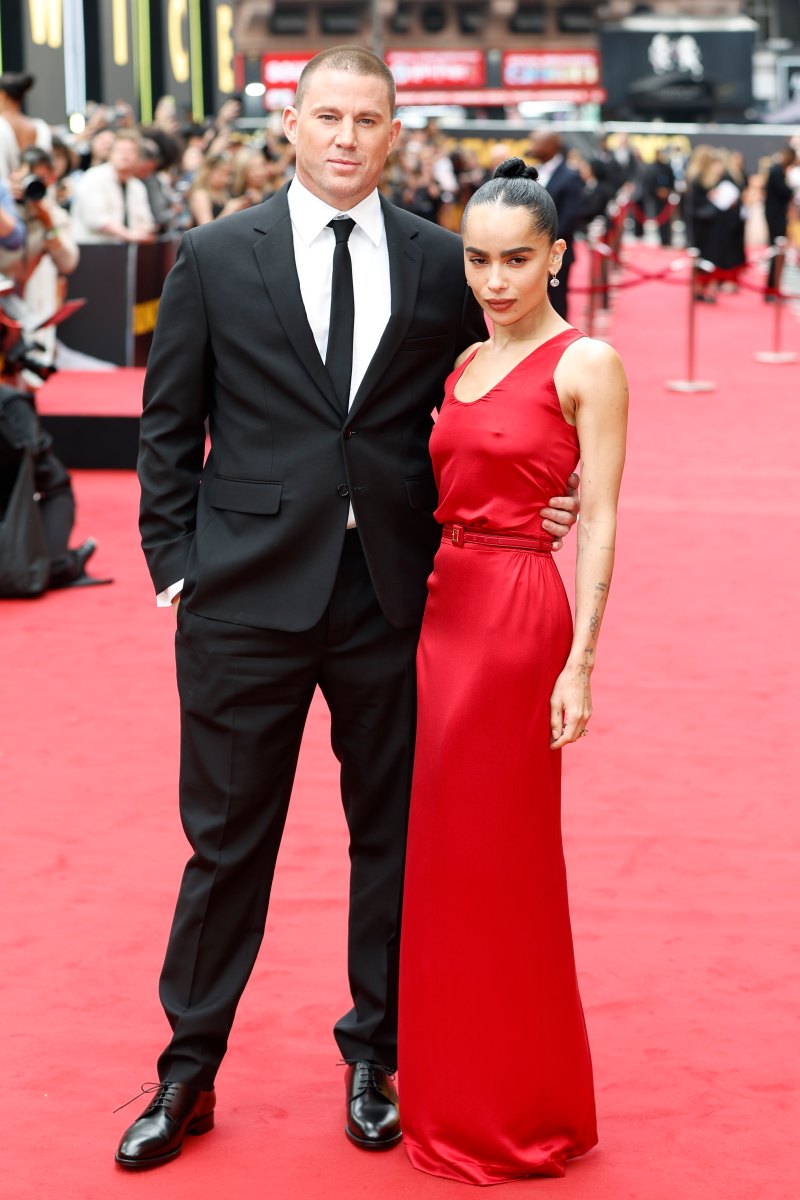celebrities who broke up in 2024 zoe kravitz channing tatum