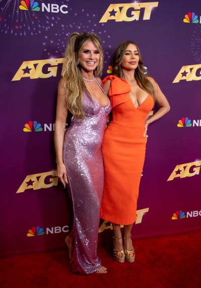 heidi klum, sofia vergara
