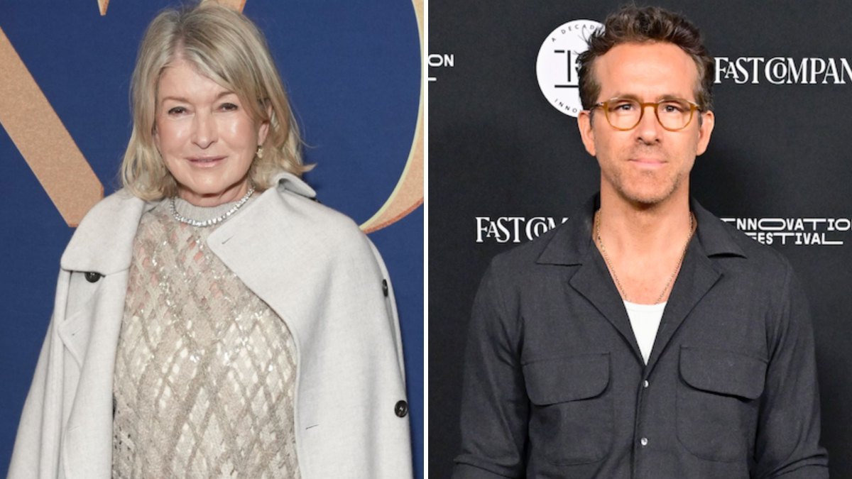Ryan Reynolds Responds to Martha Stewart Calling Him Not Funny