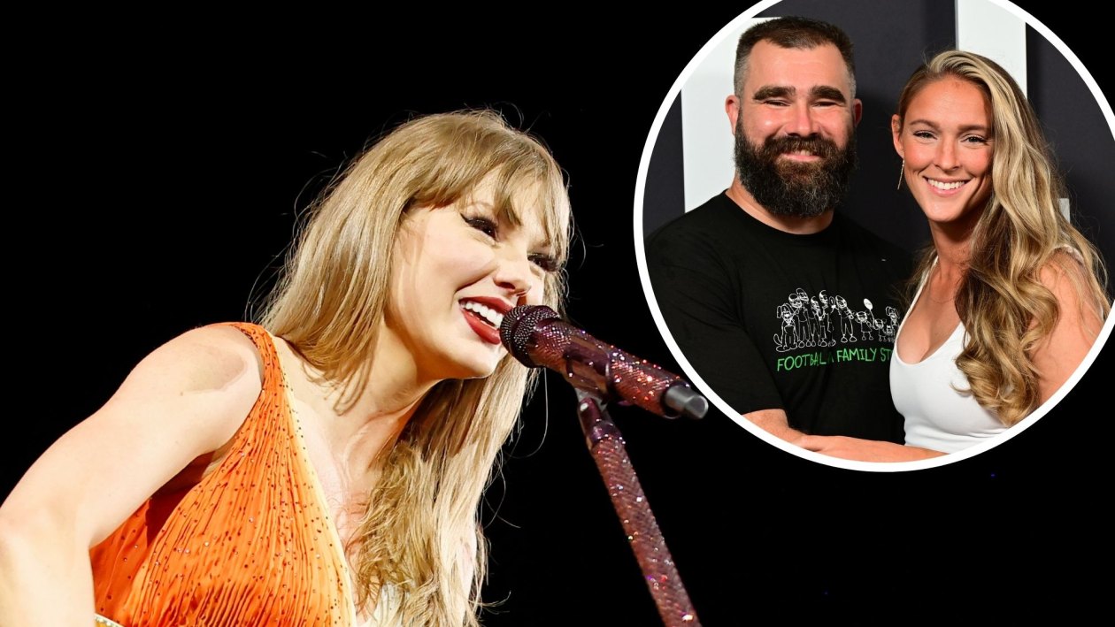 Jason Taylor Singer Taylor Swift Reacts to Jason and Kylie Kelce’s Baby News | Life & Style