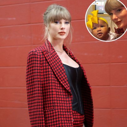 Taylor Swift Holds Chiefs WAG Chariah Gordon's Baby in Sweet Photo From Game Day: 'Auntie Tay'