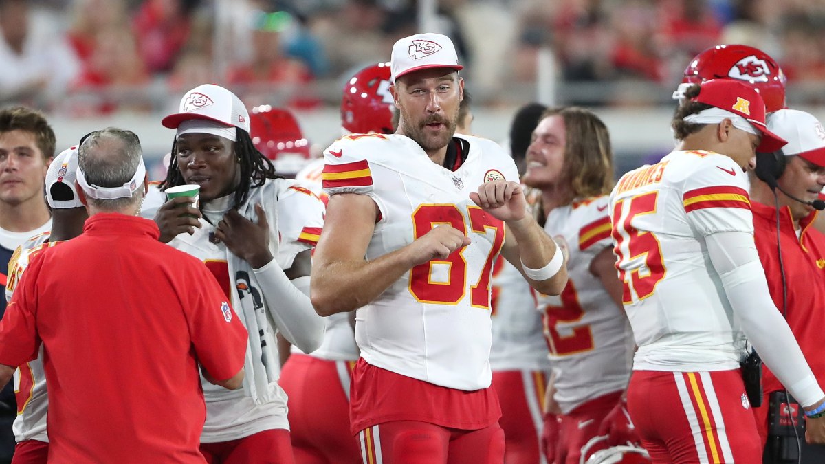 Kansas City Chiefs TikTok Shows Off Travis Kelce's 'Dancey Dance'