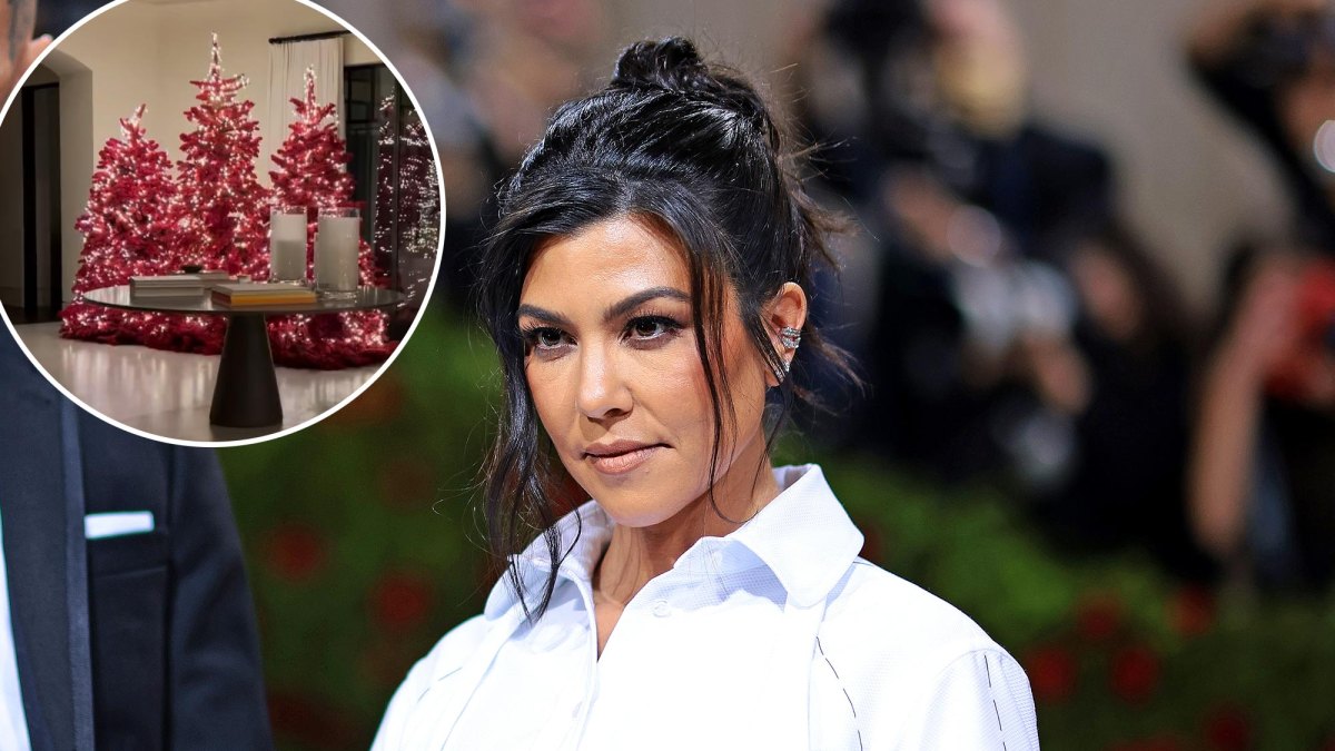 Kourtney Kardashian Slammed for Having Multiple Christmas Trees 830