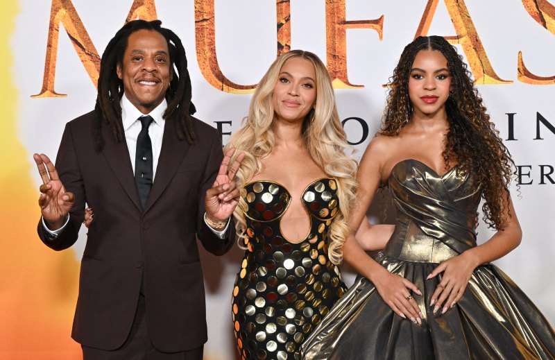 Blue Ivy at Mufasa Premiere With Beyonce and Jay-Z: Red Carpet Photos
