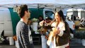 Jenn Tran and Sasha Farber Have Date at Farmer's Market