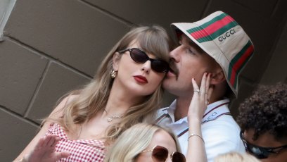 Taylor Swift, Travis Kelce Seemingly Wear Matching Pinky Rings