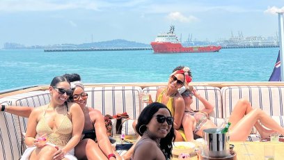 Taylor Swift Relaxes in a Bikini on a Yacht in Throwback Pic