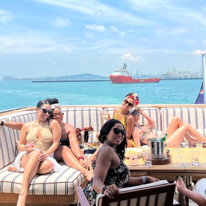 Taylor Swift Relaxes in a Bikini on a Yacht in Throwback Pic