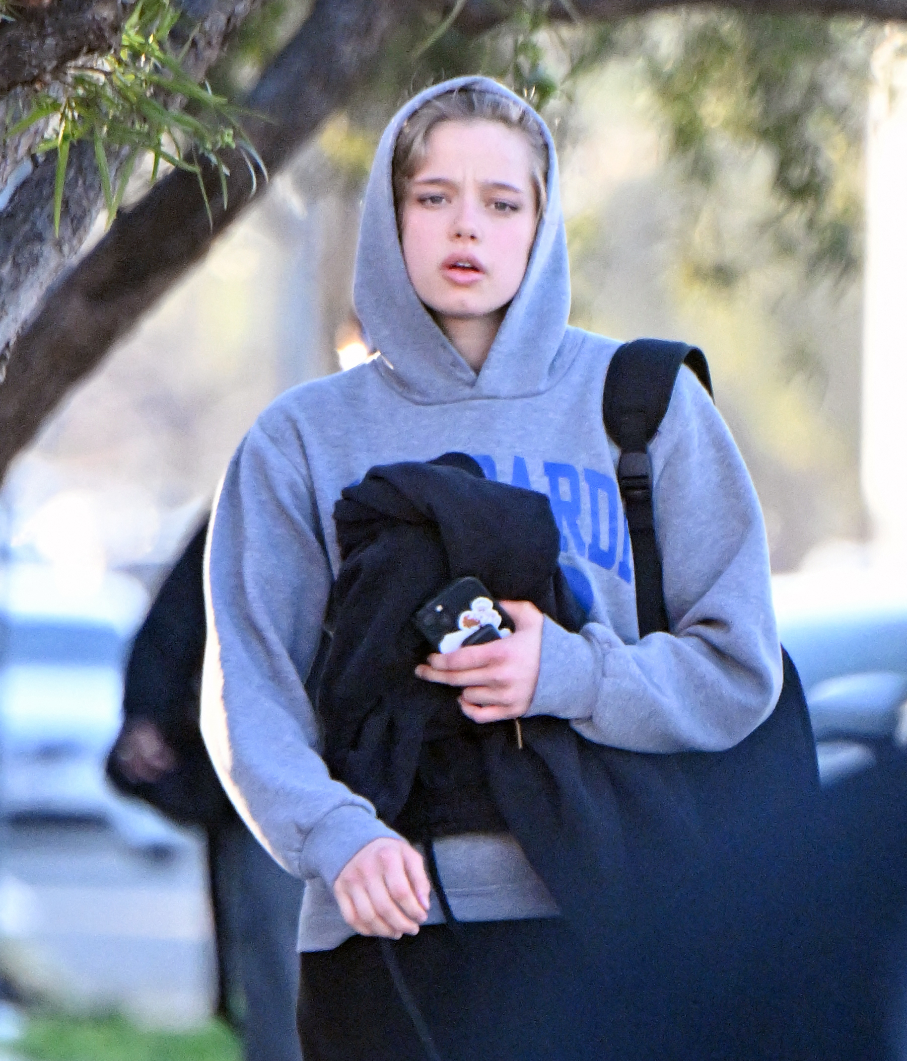 EXCLUSIVE: Shiloh Jolie is the spitting image of her mom Angelina Jolie as she steps out in West Hollywood