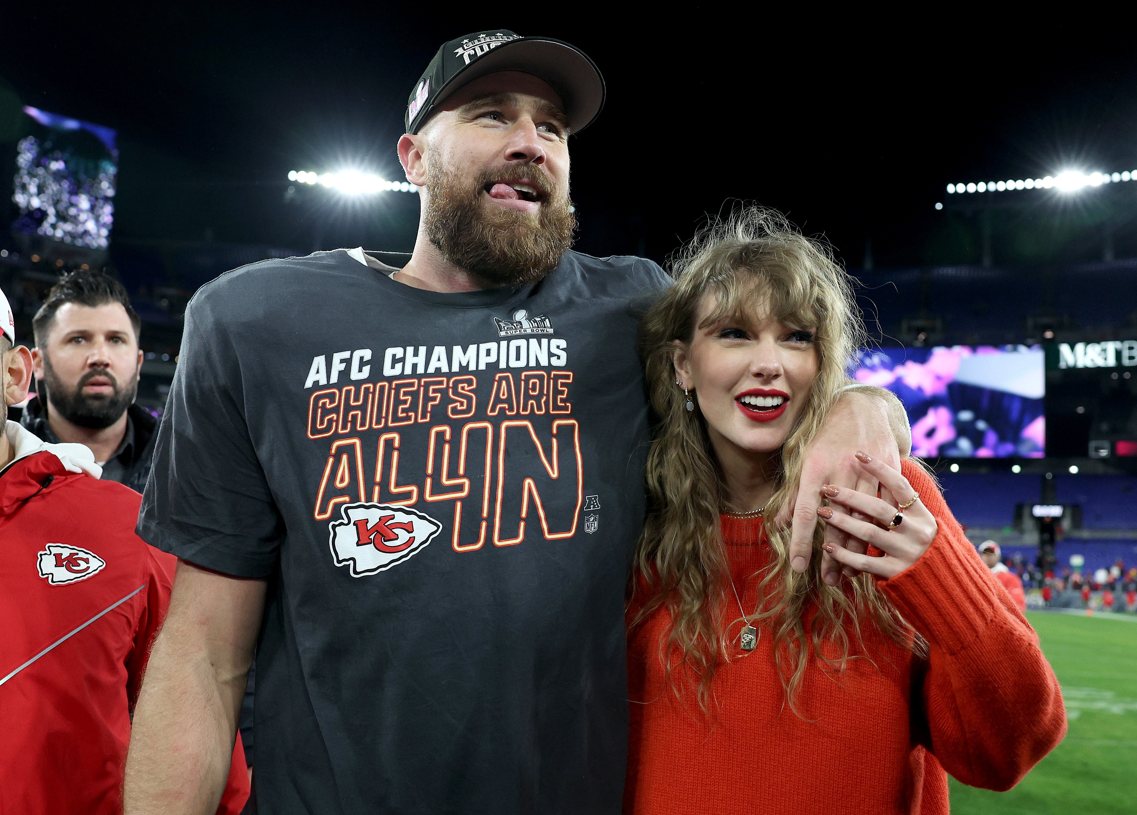 Travis Kelce’s Friend Reveals How Taylor Swift Gushed Over Baby Talk ...