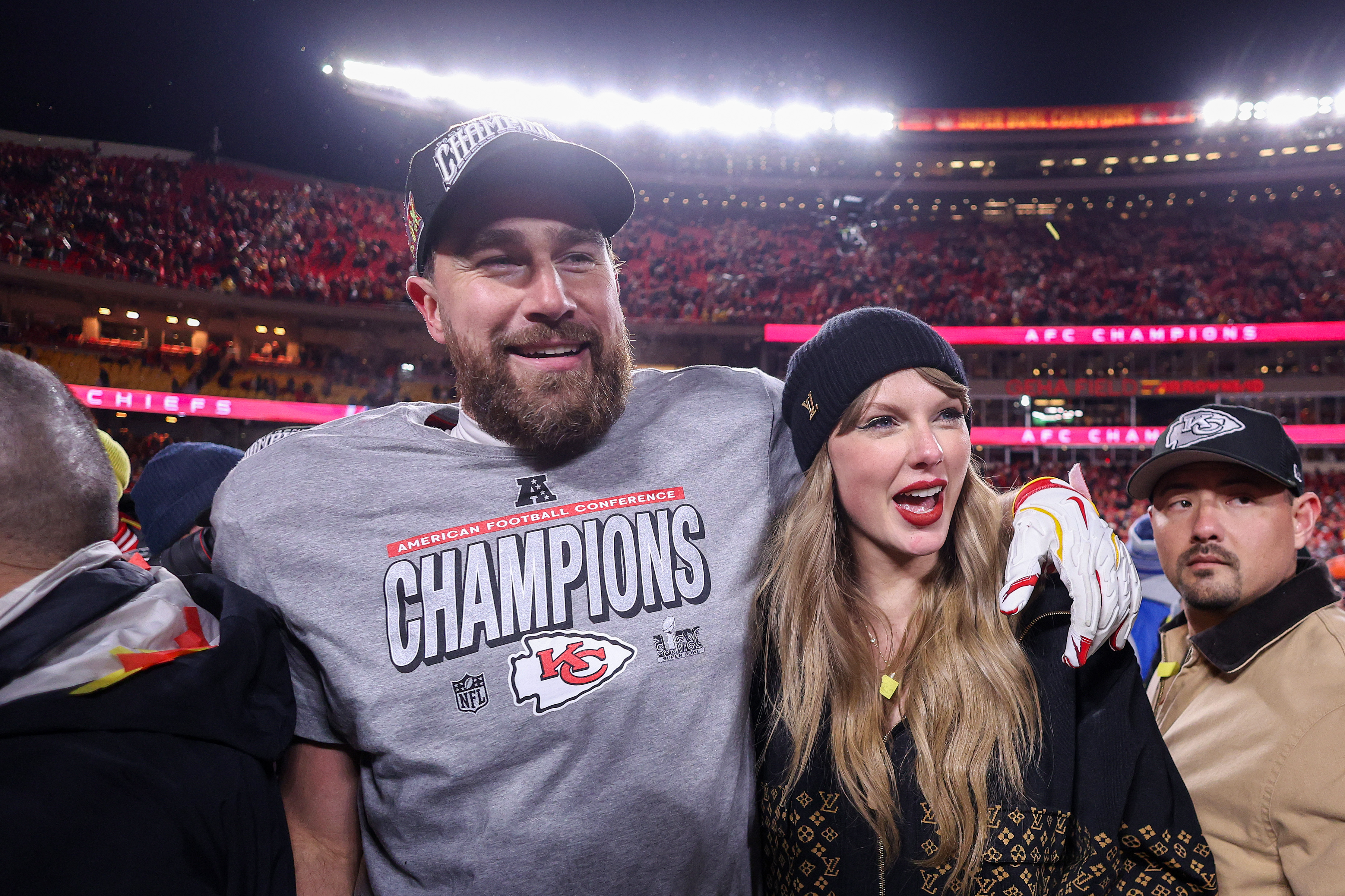 Travis Kelce Reveals If Kanye West Is on His 'Hype Playlist' Amid Rapper's Feud With Taylor Swift