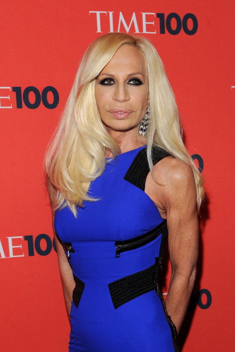 Donatella Versace Plastic Surgery Before and After Photos of Her Transformation Through the Years 318