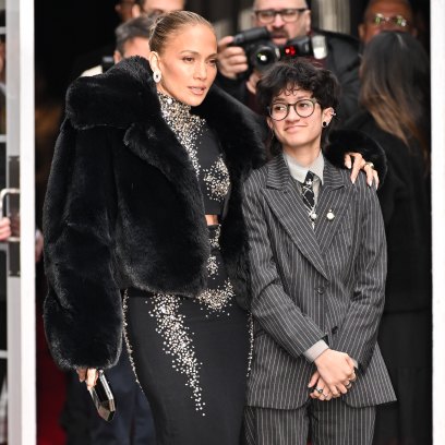 Jennifer Lopez Enjoys Quality Time With Child Emme at Broadway Opening of 'Othello' in NYC: Photos