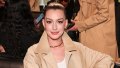 Anne Hathaway Stuns as She Steps Out for NYC Fashion Show