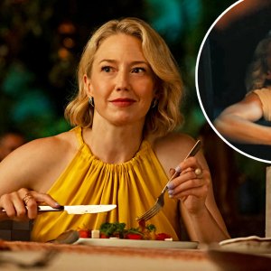 Carrie Coon Talks White Lotus Hookup and Shocking Window Scene