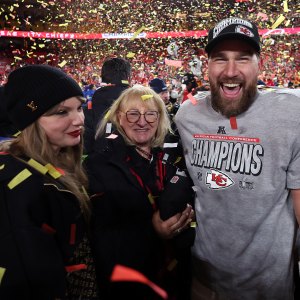 Donna Kelce Reacts to Comment About Travis Kelce Making a ‘Wonderful Father’ Amid Taylor Swift Romance