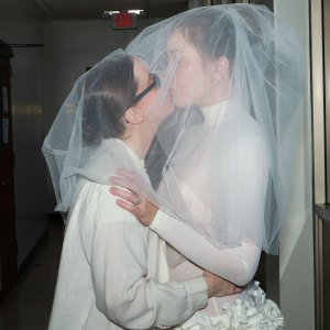 Gabby Windey Legally Marries Robby Hoffman in Sheer Wedding Dress