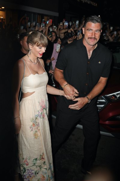 GettyImages 2170181566 TAYLOR TRAVIS Gigi Hadid Sister Told Taylor Swift Travis Kelce Would Be a &lsquo;Good Lay&rsquo;