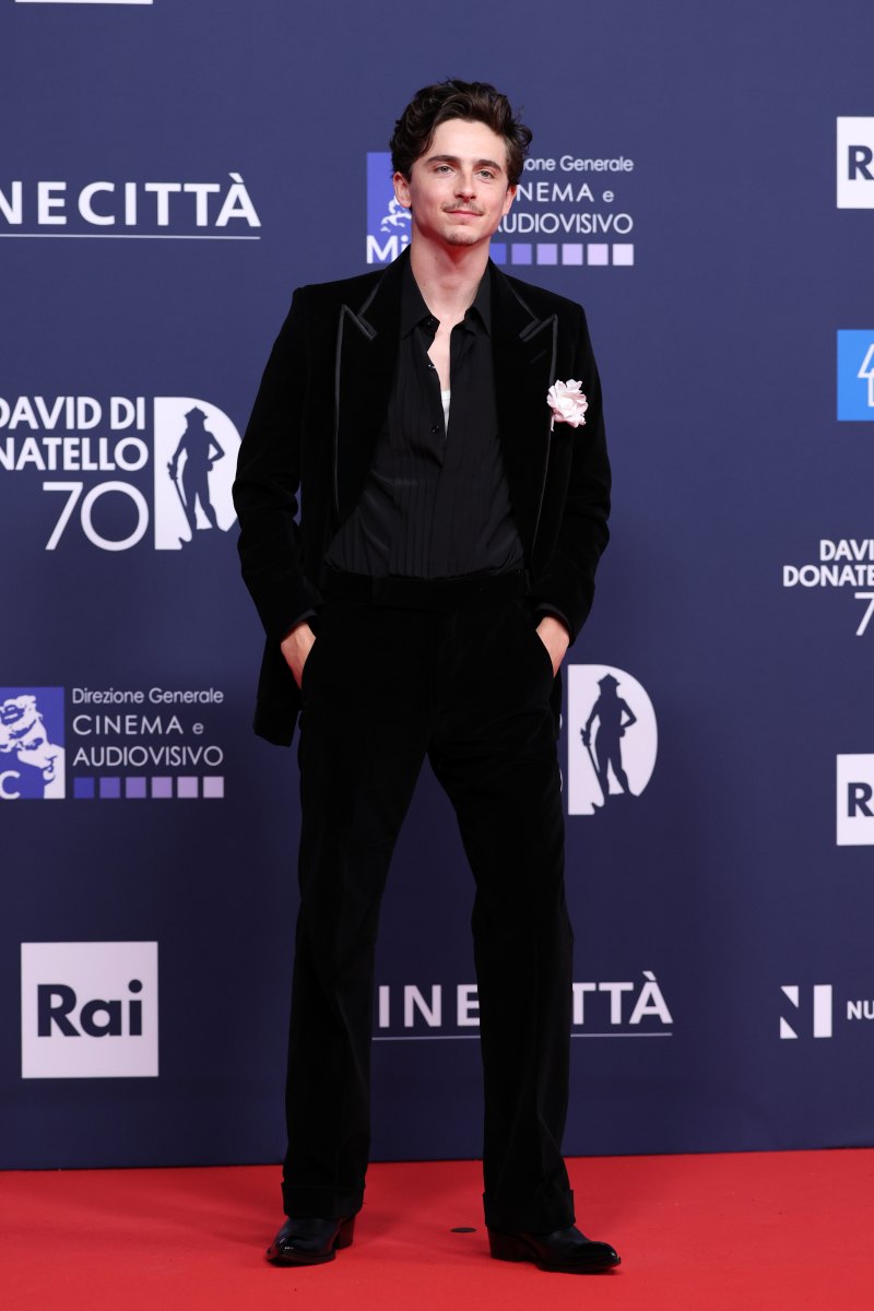 GettyImages-2213948263 Kylie Jenner and Timothee Chalamet Make Red Carpet Debut: Photos