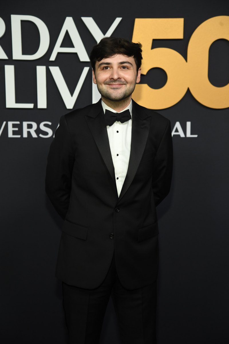 SNL50: THE RED CARPET -- Pictured: John Higgins on Sunday, February 16, 2025 -- (Photo by NBC/Noam Galai/NBC via Getty Images)