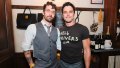NEW YORK, NEW YORK - JUNE 02: Zacharias Niedzwiecki and Antoni Porowski attend a cocktail party for "Oh Mary!" director Sam Pinkleton hosted by Thom Browne at Commerce Inn on June 02, 2025 in New York City. (Photo by Hatnim Lee/Getty Images)