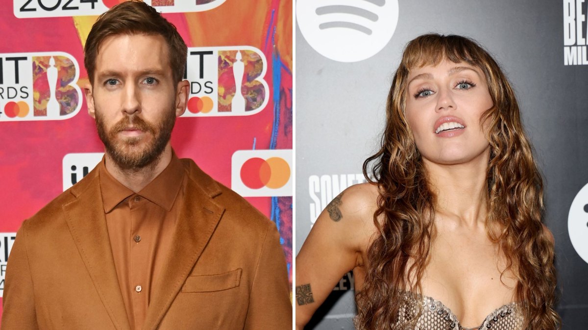 miley cyrus calvin harris