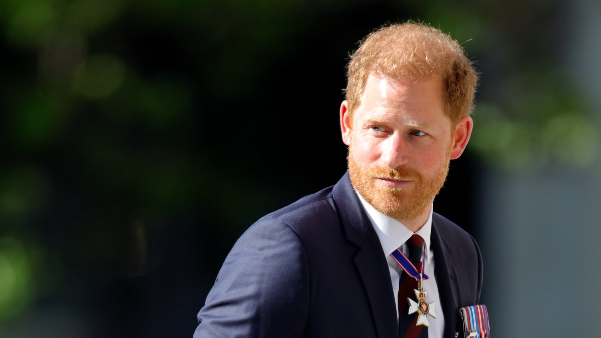LONDON, UNITED KINGDOM - MAY 08: (EMBARGOED FOR PUBLICATION IN UK NEWSPAPERS UNTIL 24 HOURS AFTER CREATE DATE AND TIME) Prince Harry, Duke of Sussex (wearing a Household Division regimental tie) attends The Invictus Games Foundation 10th Anniversary Service at St Paul's Cathedral on May 8, 2024 in London, England. (Photo by Max Mumby/Indigo/Getty Images)