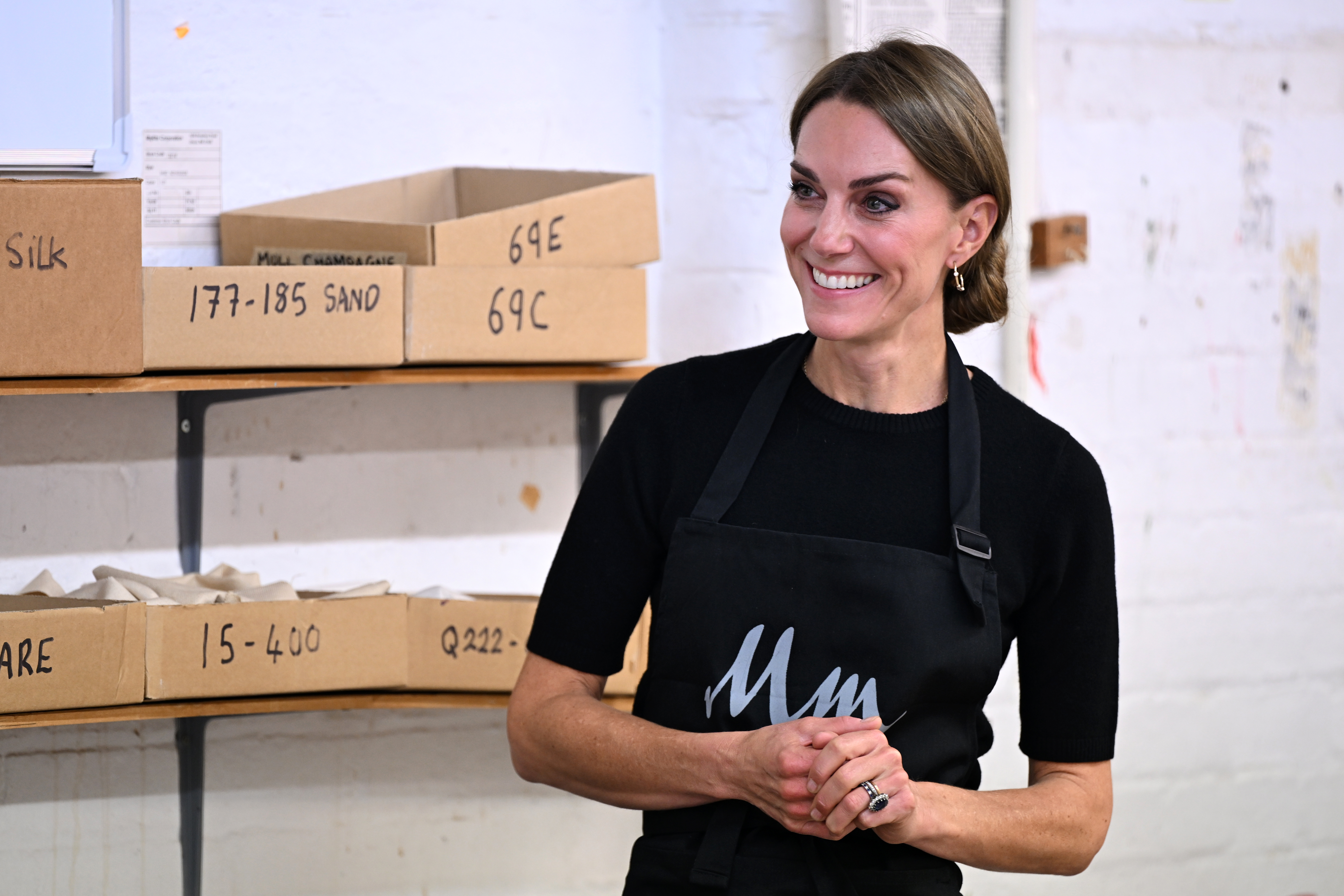 2234173627 Fans Are Loving Princess Kate Middleton's Effortless, Clipless Updo in New Video