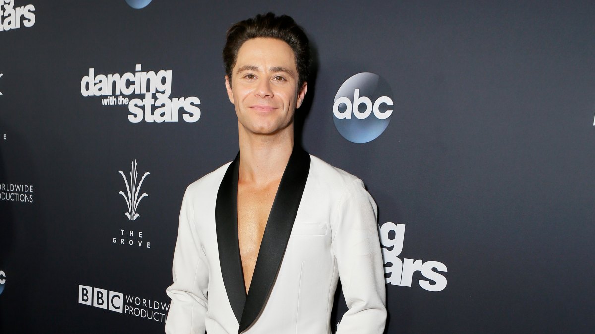 LOS ANGELES, CA - NOVEMBER 21: Sasha Farber at The Grove Hosts Dancing with the Stars Live Finale at The Grove on November 21, 2017 in Los Angeles, California. (Photo by Tiffany Rose/Getty Images for Caruso )