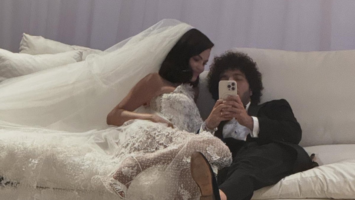 Selena Gomez Benny Blanco Wedding Instagram