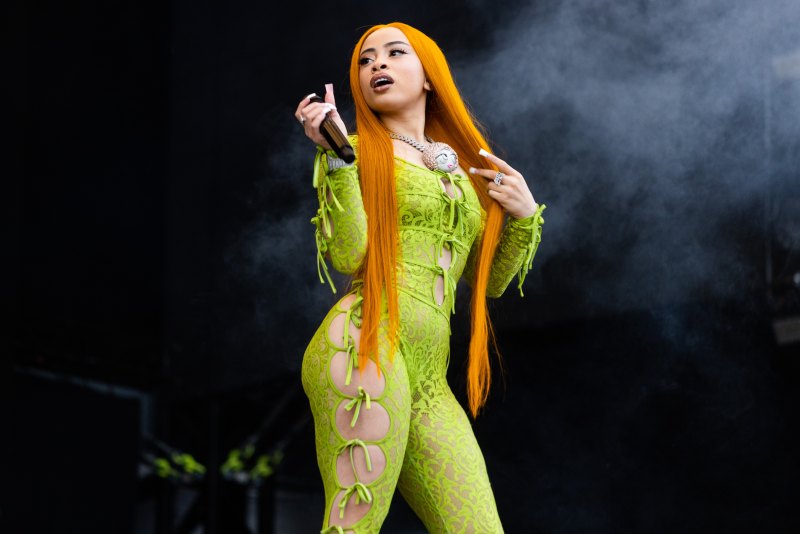 2161035508 VIENNA, AUSTRIA - JULY 7: Ice Spice performs at day 2 of Rolling Loud Europe 2024 at Magna Racino on July 7, 2024 in Vienna, Austria. (Photo by Mario Skraban/Getty Images)