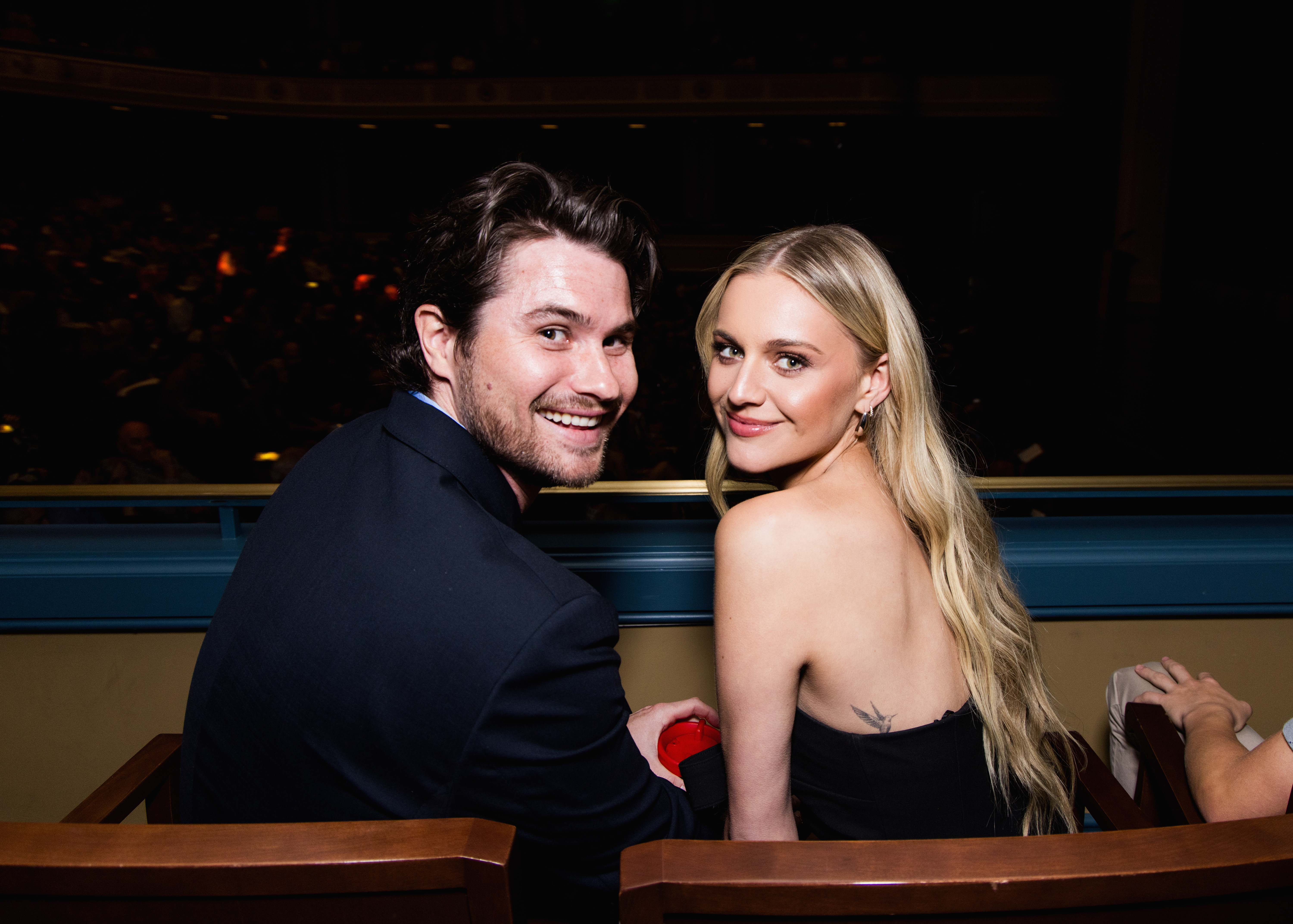 2210639999 NASHVILLE, TENNESSEE - APRIL 16: (L-R) Chase Stokes and Kelsea Ballerini attend 