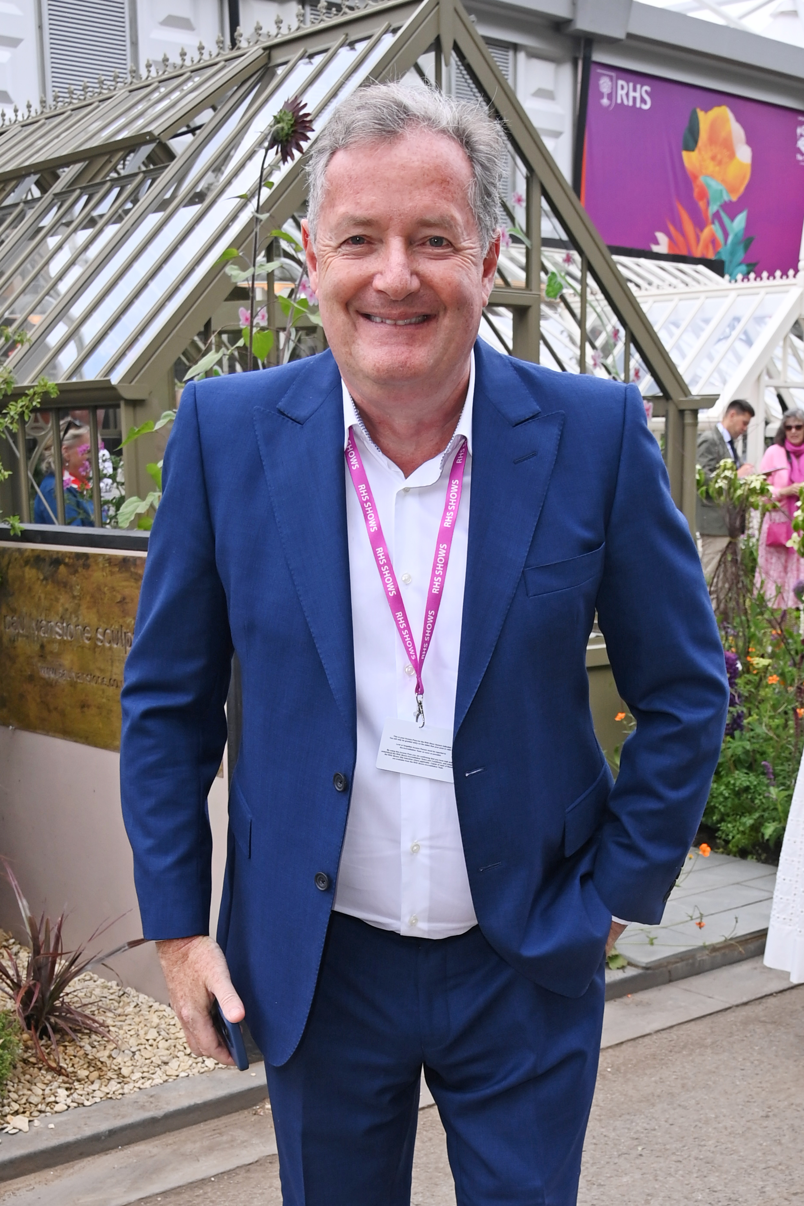 2215344253 LONDON, ENGLAND - MAY 19: Piers Morgan attends The RHS Chelsea Flower Show 2025 on May 19, 2025 in London, England.. (Photo by Alan Chapman/Dave Benett/Getty Images)