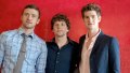 Justin Timberlake, Jesse Eisenberg and Andrew Garfield at "The Social Network" press conference at The Ritz-Carlton on July 1, 2010 in Cancun, Mexico. (Photo by Vera Anderson/WireImage)