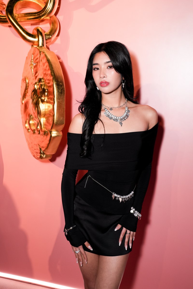 2239866303 LOS ANGELES, CALIFORNIA - OCTOBER 07: Sophia Laforteza attends VIP Celebration of Pandora Talisman Pop-Up Opening at The Grove in Los Angeles at The Grove on October 07, 2025 in Los Angeles, California. (Photo by Presley Ann/Getty Images for Pandora Jewelry)