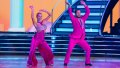 2238026531 DANCING WITH THE STARS - "TikTok Night" - From the "For You Page" to center stage, the 12 remaining couples on "Dancing with the Stars" perform dances set to songs that have dominated TikTok. TUESDAY, SEPT. 30 (8:00-10:00 p.m. EDT) on ABC. (Disney/Eric McCandless) ALIX EARLE, VALENTIN CHMERKOVSKIY (Photo by Eric McCandless/Disney via Getty Images)