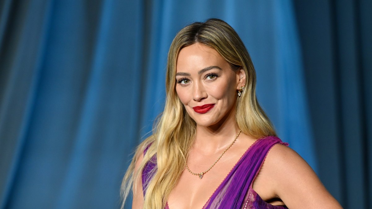 2241658091 Hilary Duff at the Fifth Annual Academy Museum Gala held at the Academy Museum of Motion Pictures on October 18, 2025 in Los Angeles, California. (Photo by Gilbert Flores/Variety via Getty Images)