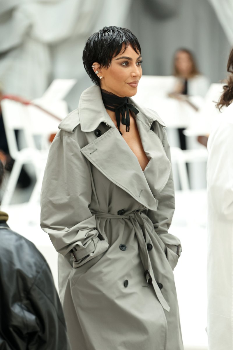 2239136487 PARIS, FRANCE - OCTOBER 04: (EDITORIAL USE ONLY - For Non-Editorial use please seek approval from Fashion House) Kim Kardashian attends the Maison Margiela Womenswear Spring/Summer 2026 show as part of Paris Fashion Week on October 04, 2025 in Paris, France. (Photo by Lyvans Boolaky/Getty Images)