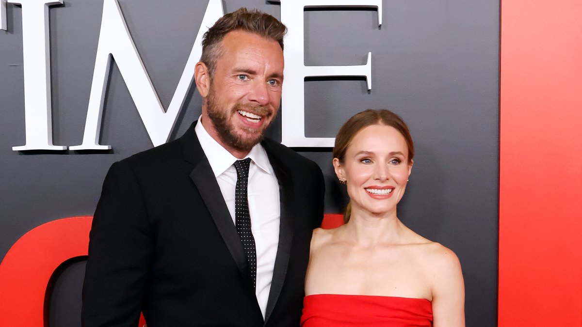 NEW YORK, NEW YORK - APRIL 24: Dax Shepard and Kristen Bell attend the 2025 Time100 Gala at Lincoln Center on April 24, 2025 in New York City. (Photo by Taylor Hill/FilmMagic)