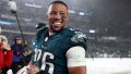 Saquon Barkley’s Daughter Jada Has Adorable Reaction to the Eagles Picking Her Dad as Their Favorite