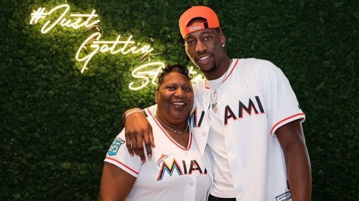 Bam Adebayo Shares Adorable Moment With His Mom During Press Conference