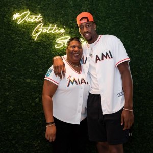 Bam Adebayo Shares Adorable Moment With His Mom During Press Conference