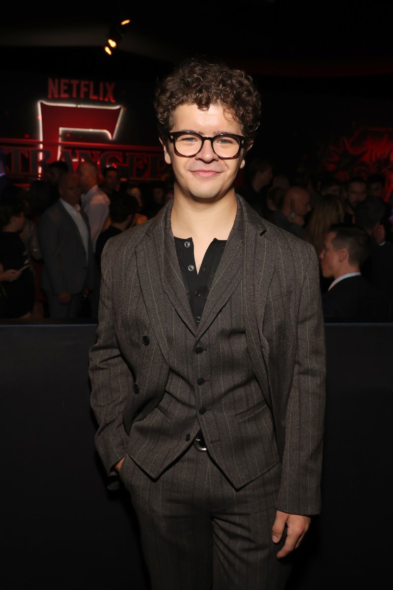 2245442952 HOLLYWOOD, CALIFORNIA - NOVEMBER 06: Gaten Matarazzo attends Netflix's "Stranger Things" Season 5 World Premiere at TCL Chinese 6 Theatres on November 06, 2025 in Hollywood, California. (Photo by Phillip Faraone/Getty Images for Netflix)