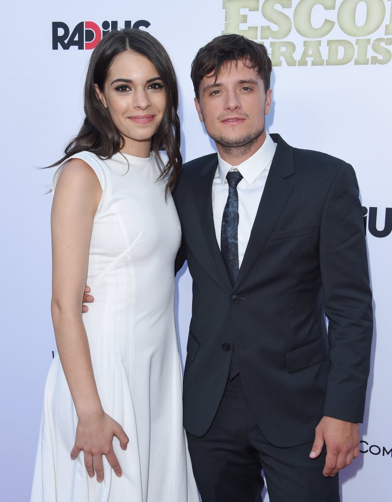 479701724 HOLLYWOOD, CA - JUNE 22: Actors Claudia Traisac and Josh Hutcherson arrive at the Los Angeles premiere of 'Escobar: Paradise Lost' at ArcLight Hollywood on June 22, 2015 in Hollywood, California. (Photo by Axelle/Bauer-Griffin/FilmMagic)