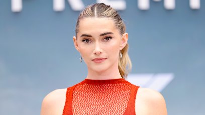 2220468112 NEW YORK, NEW YORK - JUNE 16: Madeleine White attends the Apple Original Films & Warner Bros. Pictures "F1" World Premiere in Times Square on June 16, 2025 in New York City. (Photo by Dimitrios Kambouris/Getty Images)